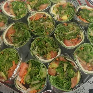 Veggie Wrap Tray